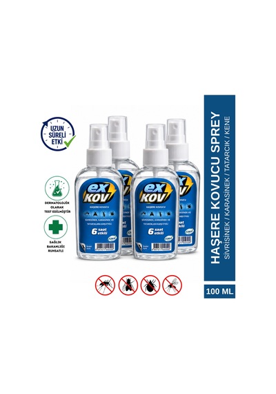 Exkov Sprey Haşere 4 x 100 ML