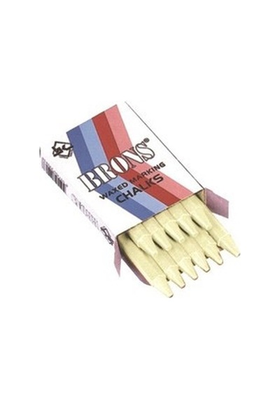 Brons Br-252 Marka Tebeşiri  Beyaz