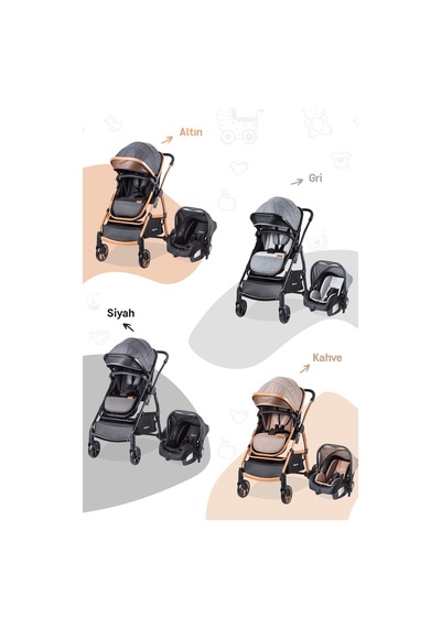 Bc 315 - Safari Pro Travel Sistem Bebek Arabası Vizon