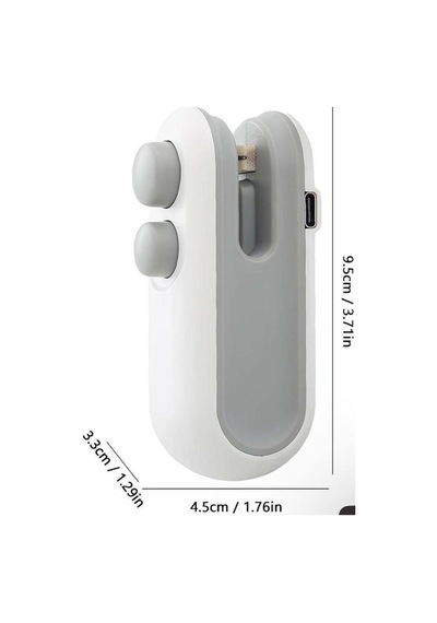 Zhltools Mini Poşet Kapatıcı Lacivert