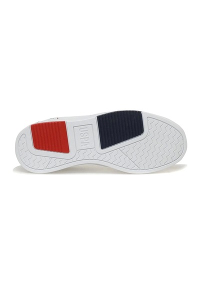 U S Polo Assn Andrei Erkek Ayakkabi Beyaz
