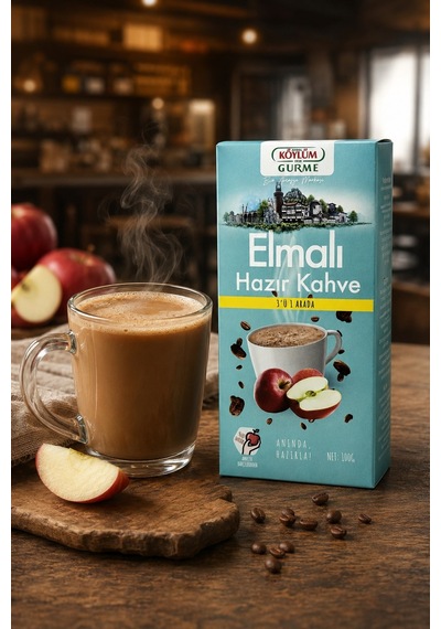Köylüm Gurme Elmalı 3 Ü 1 Arada Kahve 100 Gr Öğütülmüş