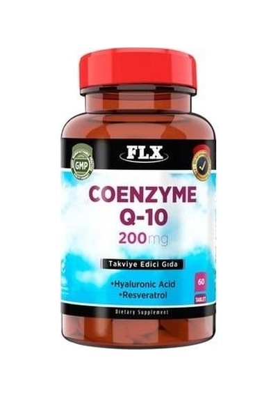 Flx Coenzyme Q10 200 Mg Hyaluronik Asit Resveratrol 60 Tablet Diğer