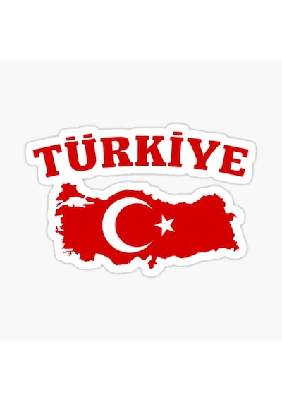 15 Cm Türkye Araba Sticker Yapıştırma Etiket