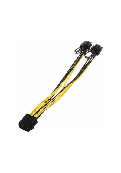 Platoon 8 Pin Power Ayırıcı Pci-e Molex 8 Pin Çoklayıcı Kablo