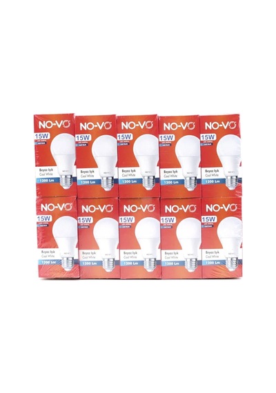 Lb 10 Adet 15w Beyaz Led Ampul 1200lm 6500k 15.000 Saat Ömür
