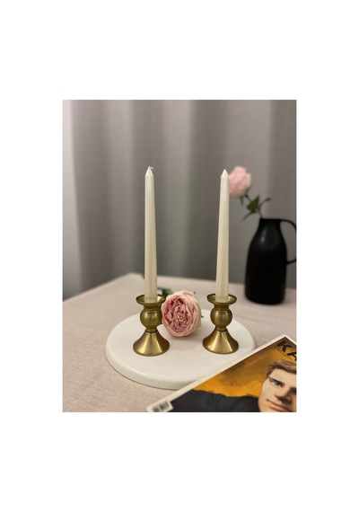 Eskitme Mini Rustik 2'li Şamdan&mumluk Seti Eskitme Gold - 830064886 Eskitme Gold