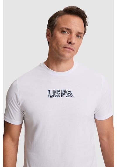 U.S. Polo Assn. U.s. Polo Assn. Erkek Beyaz Tişört Basic 50325245-vr013