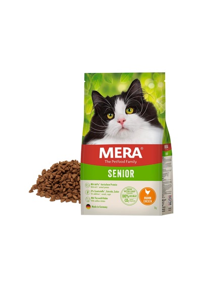 Senior Kedi, Tavuklu 2 Kg , Hassas Kediler İçin Yüksek Et İçerikli, Tahılsız Ve Sürdürülebilir Kuru Mama