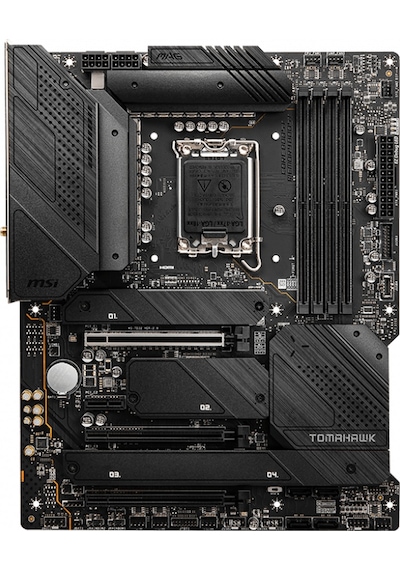 MSI MAG Z690 Tomahawk WIFI Intel Z690 6400 (OC) DDR5 Soket 1700 ATX Anakart