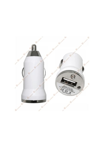 Araba Oto Çakmaklık Usb Araç Şarj Cihazı 5V 1A Samsung Sony Mp3 Beyaz (533633036)