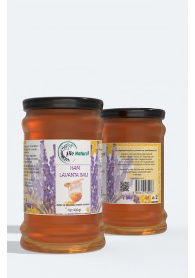 Lavanta Balı Cam Kavanoz 400 Gr - %100 Doğal Ham Lavanta Balı