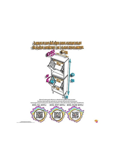 Eliusta Veluna 35 Cm Kirli Çamaşır Sepetli Dolap Banyo Dolabı Beyaz 35x138x32,5 Cm 2 Sepetli Dolap Beyaz Eliusta Veluna 35 Cm Kirli Çamaşır Sepetli Dolap Banyo Dolabı Beyaz 35x138x32,5 Cm 2 Sepetli Dolap Beyaz