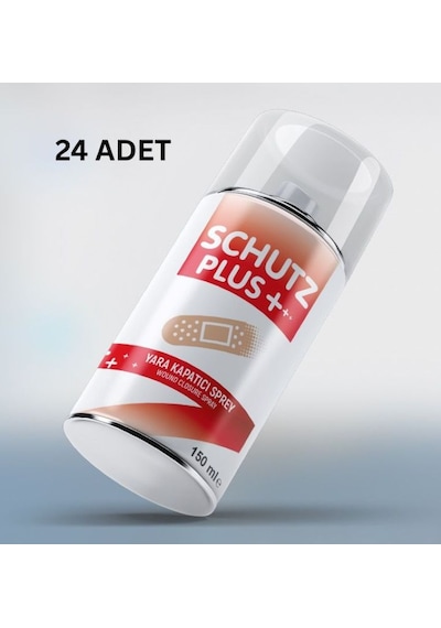 Schutz Plus Yara Kapatıcı Sprey 24 x 150 ML