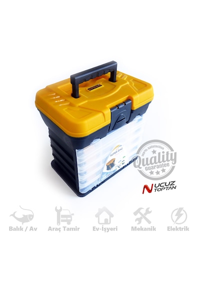 Super-Bag Asr2089 Plastik Organizerli Takım Çantası