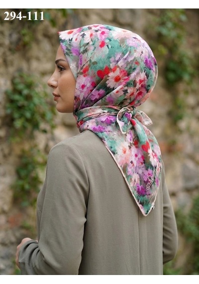 Shawl Secret Eşarp Shawl Secret Soft Pamuk Eşarp 294-120 Çok Renkli