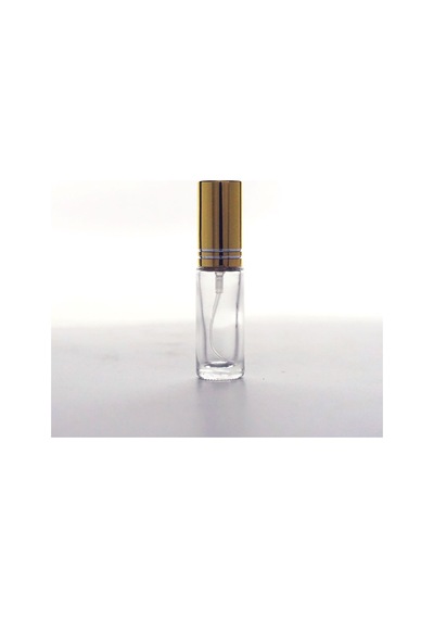 Ferdenferda 50 Adet Boş Cam Parfüm Numune Şişe 5 ML Vidalı Şeffaf Metal Kapaklı