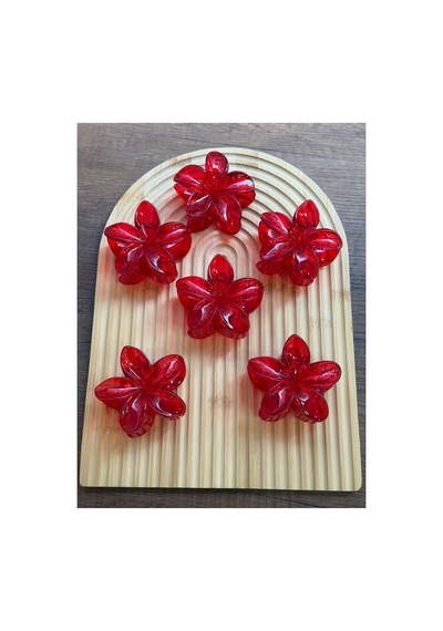 Lotus Toka 8 Cm 12adet Kırmızı