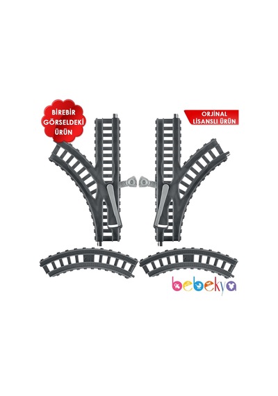Thomas & Friends Ek Ray Seti Makaslı ve Kavisli Ray Thoma