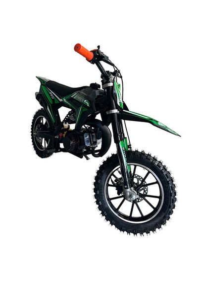Enbest Çocuk Motosikleti Cross Model Yeşil-siyah-arr32