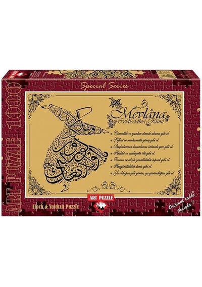 4366-Art 1000 Prc Hz. Mevlana Nın Yedi Öğüdü -1000 Parça Art Puzz