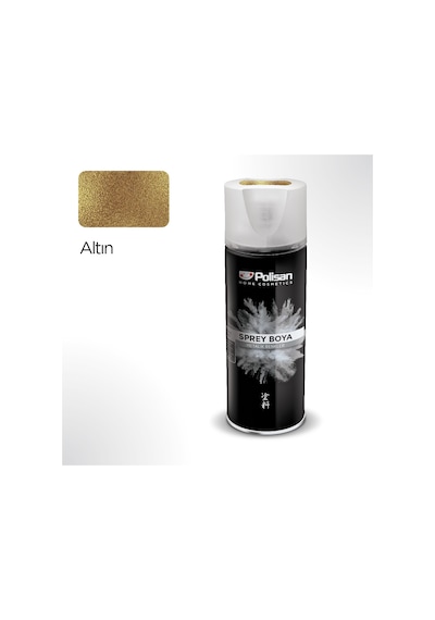 Polisan Metalik Altın Sprey Boya 400 ml