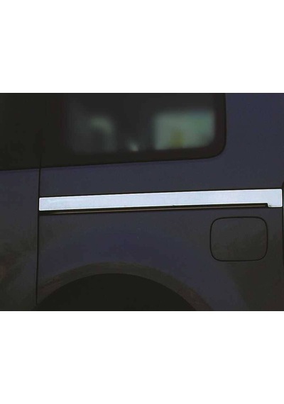 Renault Kangoo Sürgülü Kapı Çıtası - Krom 2 Parça 2008-2021 Arası