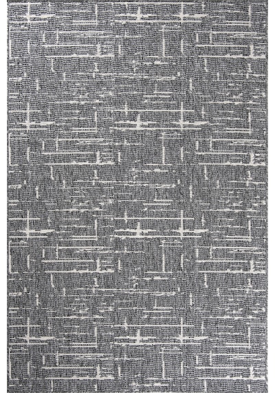 Dekorenti Sahra 9905 Gri Halı Modern Desenli Sisal Halı