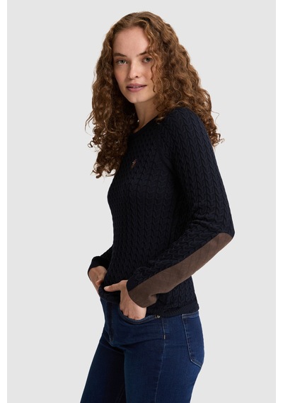 U.S. Polo Assn. Kadın Lacivert Basic Kazak 50327560 Vr033