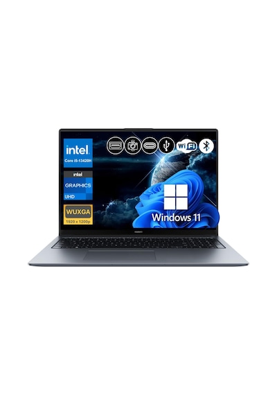 Huawei Matebook D16 MCLG-W5651-A17 i5-13420H 16 GB 512 GB SSD 16" W11P Dizüstü Bilgisayar
