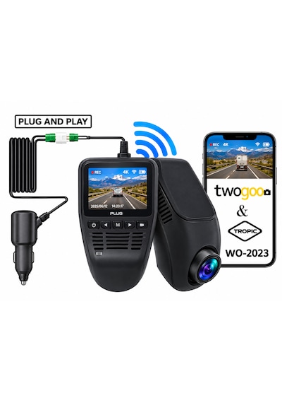 Twogo Wo-2023 Full Hd On Kayıt Kamerası