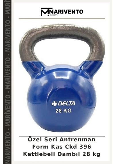 Özel Seri Antrenman Form Kas Ckd 396 Kettlebell Dambıl 28 Kg