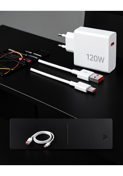 120w Hızlı Şarj Adaptörü Type-c Kablo Dahil Uczzz120wşarj-10 Belirtilmemiş