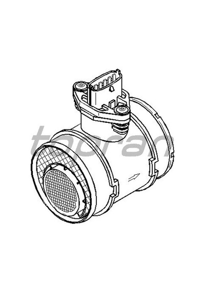 TOPRAN 207187001 Hava Kütle Ölçer (Debimetre)(Opel: Corsa 1.3 Multıjet