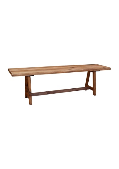 Masif Ahşap Bank Bench 150 Cm