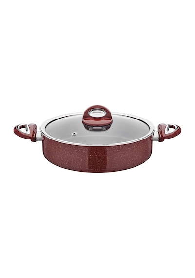 Taç Granit Basık Teflon Pilav Tenceresi 22 CM