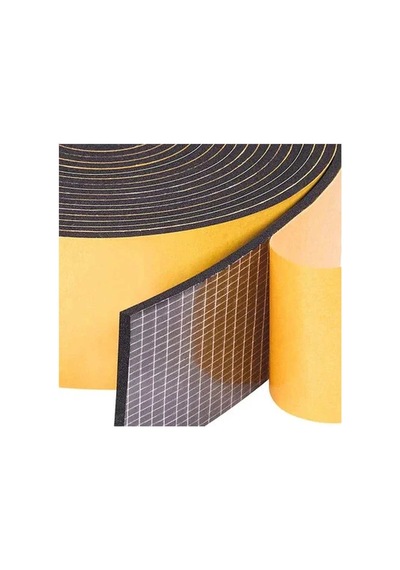 Pimaş Gider Borusu Ses Yalıtımı Kauçuk Bant Yapışkanlı 10cm X 10metre Bant Marketim
