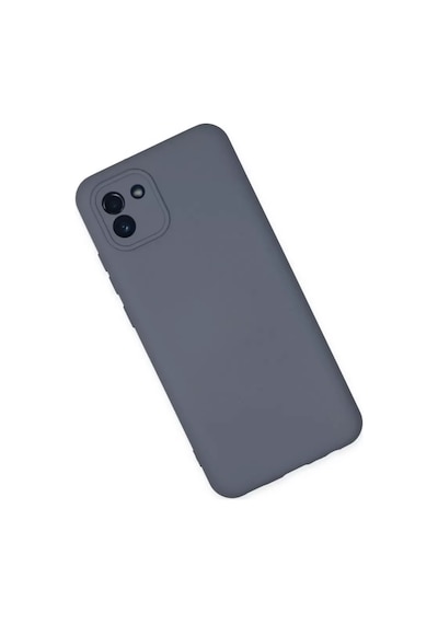 Newface Samsung Galaxy A03 Kılıf Nano İçi Kadife Silikon - Gri