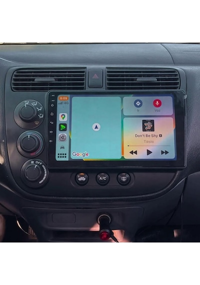 Honda Civic V-tech 2 Android Multimedya Sistemi 4-64 Cadence 2001-2006 +360 Kamera 9"