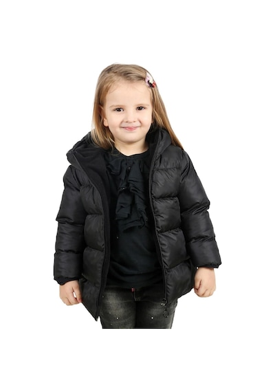 Spor Kız Çocukpolarlı Kürklü Kapüşonlu Su Geçirmez Rüzgara Dayanıklı Şişme Mont-87 Siyah Spor Kız Çocukpolarlı Kürklü Kapüşonlu Su Geçirmez Rüzgara Dayanıklı Şişme Mont-87 Siyah