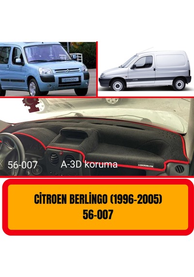 CİTROEN BERLİNGO 1996-2005 ÖN GÖĞÜS / PANEL /  TORPİDO KORUMASI - KILIFI - HALISI