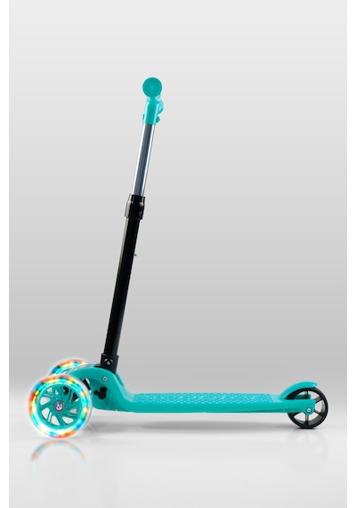 T212-M Katlanabilir Led Işıklı Scooter / 4 Kademe Ayarlanabilir Yükseklik Ayarı (55-70cm)/ Arka Fren