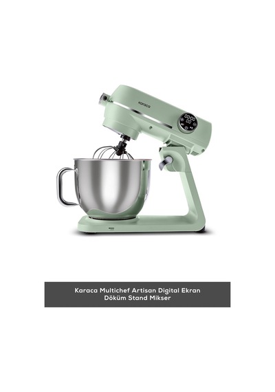 Karaca Multichef Artisan Digital Ekran 1800 W 7 L Döküm Stand Mikser