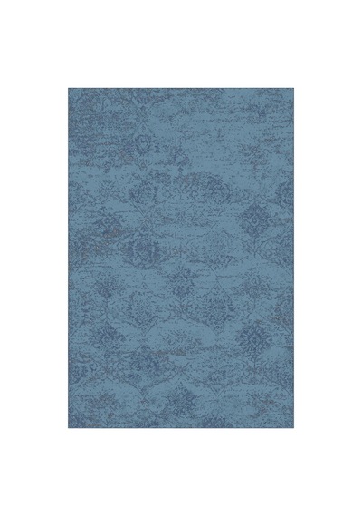 Kartela Halı Liva Halı Jüt Taban Dokuma Halı Mavi - 120 X 180 Cm