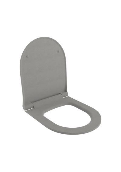Bocchi Pure Slim Soft Klozet Kapağı Mat Beton A0336-069 Beyaz
