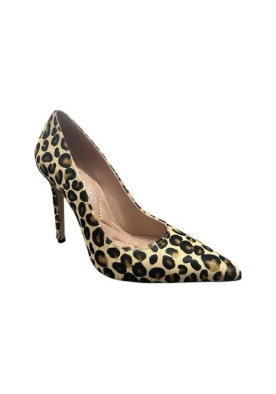 Kemal Tanca 871 9261 Kadın Topuklu Stiletto Leopar