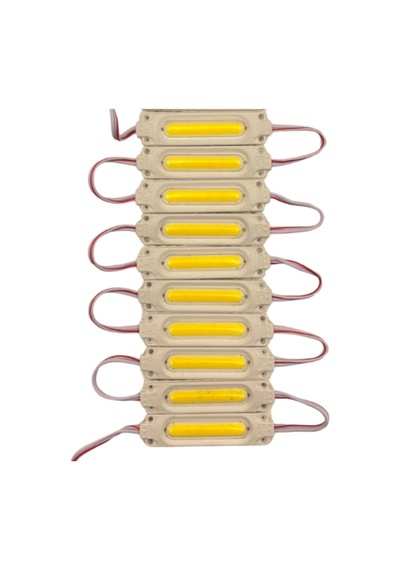 12 Volt 2 Watt Günışığı Cob Led Modül Ip65 10 Adet Modül