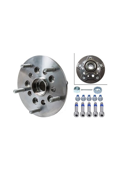 Ön Teker Poryası Rulmanlı Ford Transıt V362 Custom 12- 5 Bijon Abs Li Ktbk211k018ab-bk212c300ac-2168129