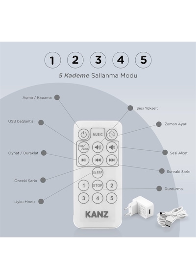 Kanz Swan Elektrikli Ana Kucağı
