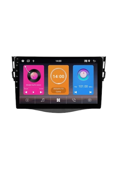 Toyota Rav4 Android Multimedya Sistemi 2006-2012 For-x 2/32
